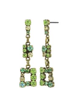 Green - Matrix - Konplott earrings