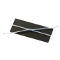 Preview: Feather bracelet Fine (Maple) - EYDL - Nylon cord in Light Grey