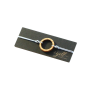 Preview: Ring bracelet Fine (Maple) - EYDL - Nylon cord in Light Grey