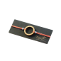 Preview: Ring bracelet Fine (Maple) - EYDL - Nylon cord in Coral Red