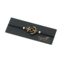 Preview: Anchor bracelet Fine (Walnut Wood) - EYDL - Nylon cord in Black