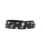 Preview: Paws leather wrap-bracelet Cara - EYDL - in Black