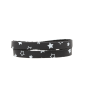 Preview: Stars leather wrap-bracelet Cara - EYDL - in Black