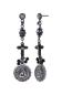 Preview: Black - Love Hope and Destiny - Konplott earrings