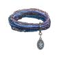 Preview: Blau - Petit Glamour d'Afrique Armband von Konplott