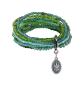 Preview: Grün - Petit Glamour d'Afrique Armband von Konplott