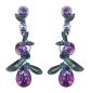 Preview: Blue/purple - Ice Forest - Konplott earrings