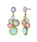 Preview: Pastel Multi - Shiny Brass - Honey Drops in Space - Ohrringe von Konplott