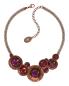 Preview: Pink/lila - antique copper  - Honey Drops in Space - Konplott necklace