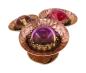 Preview: Pink/lila - antique copper  - Ring von Konplott