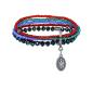 Preview: Blue/green/red - Petit Glamour d'Afrique - Konplott bracelet