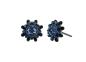 Preview: Black/blue - Soft Temptations - Konplott earrings