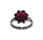 Preview: Black/red - Soft Temptations - Konplott ring