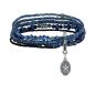 Preview: Black/blue - Petit Glamour d' Afrique matching Soft Temptations - Konplott bracelet