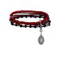 Preview: Schwarz/rot - Petit Glamour d' Afrique passend zu Soft Temptations - Armband von Konplott