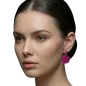 Preview: Dark Rose - Meteor - Konplott earrings