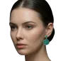 Preview: Green -  Meteor - Konplott earrings