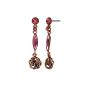 Preview: Dark Rose - Navetted Knots - Konplott earrings