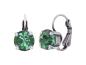 Preview: Green Erinite - Black Jack Ohrstecker Eurowire