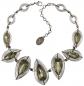 Preview: Amazonia - Konplott necklace (big) green/antique silver