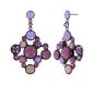 Preview: Pink/lila - Shopping Drops - Ohrringe von Konplott