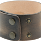 Preview: Maritim leather bracelet Brave - EYDL - in Black