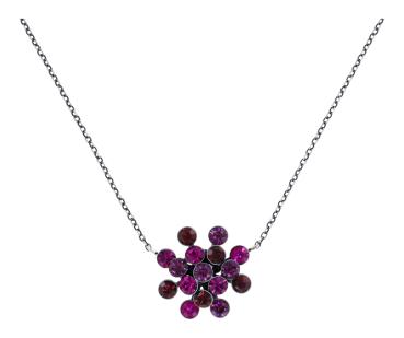 Dark rose - Magic Fireball necklace Konplott