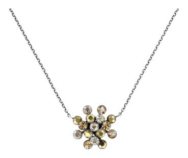 Brown - Magic Fireball Necklace Konplott