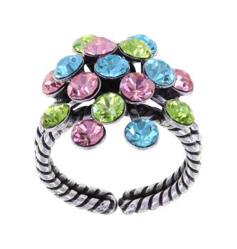 Pastel Multi - Magic Fireball ring Konplott