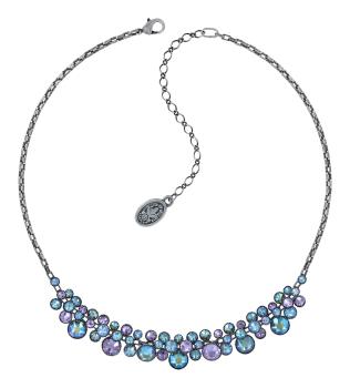 Blue/purple - Water Cascade necklace - Konplott