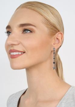 Black - Love Hope and Destiny - Konplott earrings