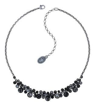 Black - Water Cascade necklace - Konplott