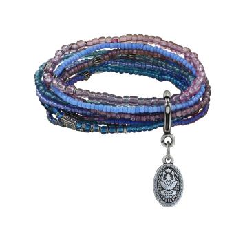 Blau - Petit Glamour d'Afrique Armband von Konplott