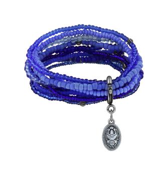 Blau - Petit Glamour d'Afrique Armband von Konplott