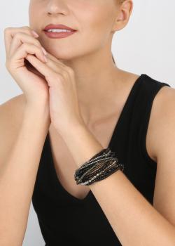 Schwarz - Petit Glamour d'Afrique Armband von Konplott