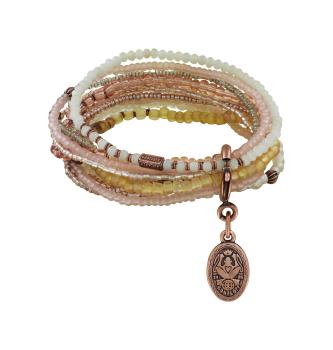 Weiß - Petit Glamour d'Afrique Armband von Konplott