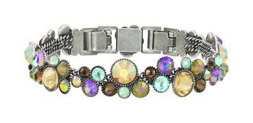 Braun/grün - Water Cascade Armband von Konplott