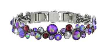 Red/lila - Water Cascade bracelet - Konplott