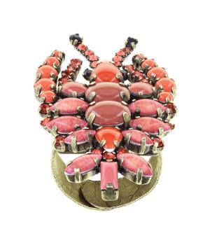 Beach to Bar coralline - ring Konplott