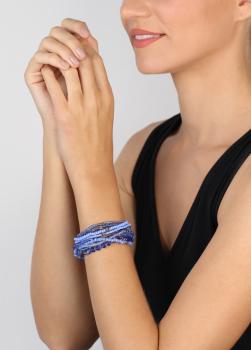 Blue - Petit Glamour d'Afrique - Bracelet Konplott