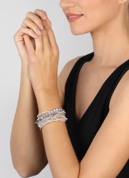 White - Petit Glamour d'Afrique - Bracelet Konplott