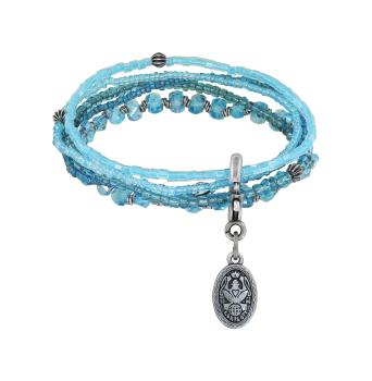Blau - Petit Glamour d'Afrique Armband von Konplott