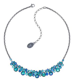 Dark blue - Water Cascade necklace - Konplott