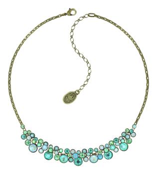 Green - Water Cascade necklace - Konplott