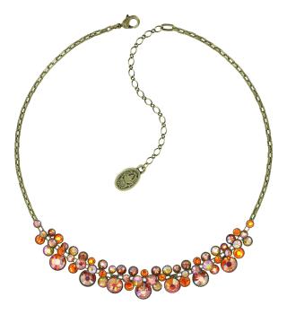 Orange - Water Cascade necklace - Konplott