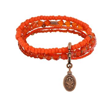 Orange - Petit Glamour d'Afrique - Bracelet Konplott