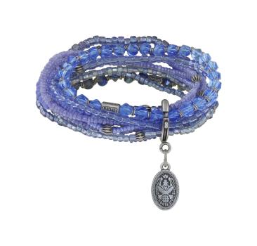 Blau - Petit Glamour d'Afrique - Armband von Konplott