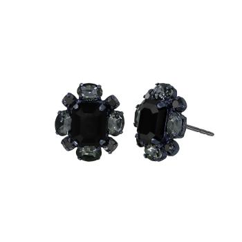 Schwarz - Strictly Beautiful - Ohrringe von Konplott