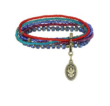Multi - Petit Glamour d'Afrique - Konplott bracelet