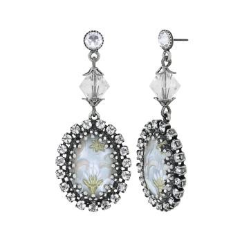 White - Chinoiserie - Konplott earrings